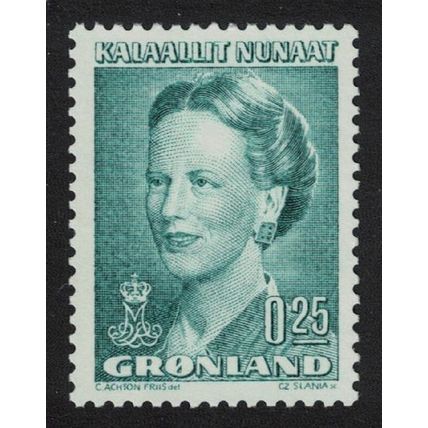 Greenland Queen Margrethe 0.25Kr 1990 MNH SG#210 MI#201