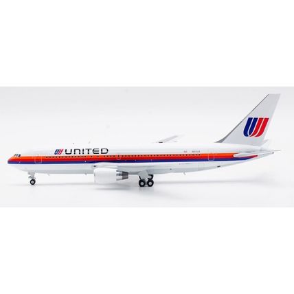 B767-200 UNITED SAUL BASS REG: N611UA WITH STAND- INFLIGHT 200 IF762UA0123 1/200