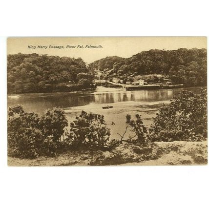 POSTCARD - River Fal King Harry Passage, River Fal Falmouth - Unposted