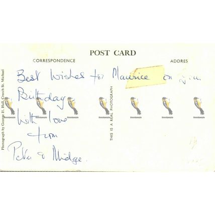 All Saints, Martock, Church Roof 1513, Kent, George Hall RP Postcard