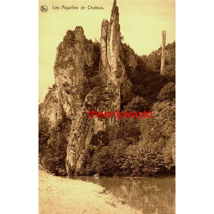 Les Aiguilles De Chaleux, Vallee De La Lesse, Belgium, Nels, Postcard