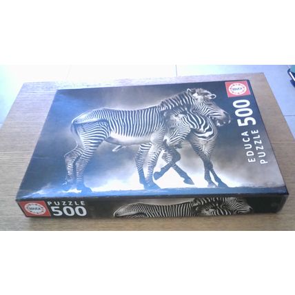 ZEBRAS Jigsaw Puzzle (500 Piece) Educa (2016)