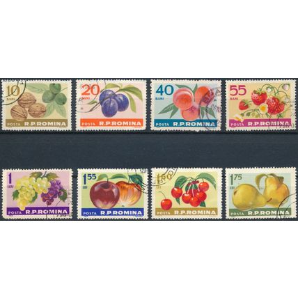 Fruits - Romania 1963 - FH - MiNr 2176/83