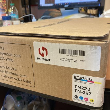 BROTHER BT0227AS23 Compatible Toner Cartridge For TN223 TN-227 5 PACK SEALED
