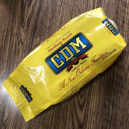 CDM Coffee & Chicory Medium Roast 13oz bag New Orleans Tradition BB 02/26