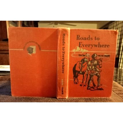 Old Vintage Basic Reader Roads To Everywhere By David H. Russell 1949