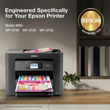 EPSON 702 Durabrite Ultra Ink Standard Capacity Black & Color Cartridge Combo Pa