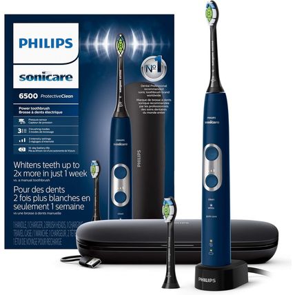 Philips Sonicare Protectiveclean 6500 Rechargeable Electric Toothbrush, with Pre