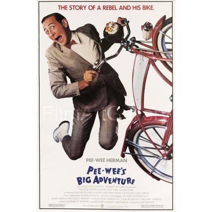 Pee Wees Big Adventure Movie Poster or canvas A0-A4