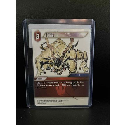Ifrit - 10-002H Opus X: Ancient Champions Final Fantasy Trading Card