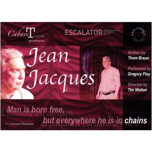 Colour Postcard - Edinburgh Fringe Flyer Postcard - Jean Jacques - Arts Council
