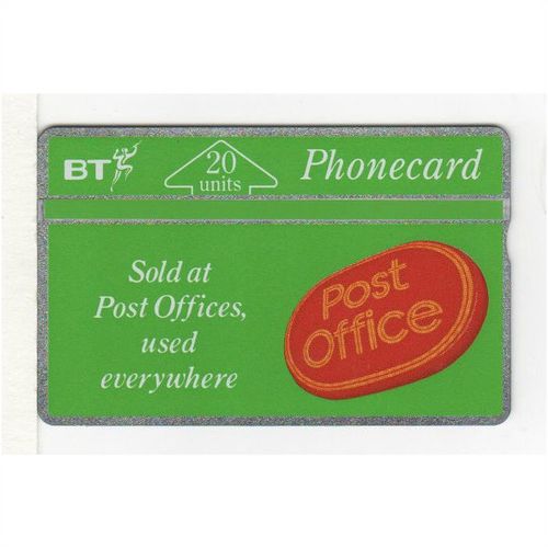 PHONE CARD - BT - POST OFFICE - 20 UNITS