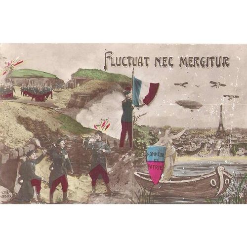 CARTE POSTALE - Patriotique - ref 65