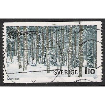 Fa 1006: 1 Kr. 10 multicoloured Europa: Landscapes: Hamra Kronopark Forest.