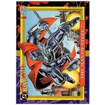 1993 DC Bloodlines #5 The Man of Steel - NM-MT