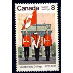 CANADA 1976 - Cent. Royal Military College - Uniforms - Army - Flags - Used