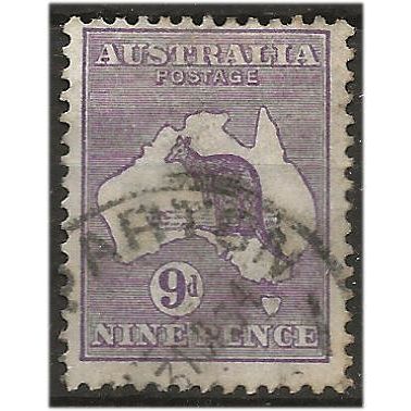 Australia 1913 SG10 9d Violet Fine Used .. ..