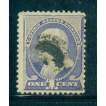Used 212 1c Benjamin Franklin Average Plus M01420