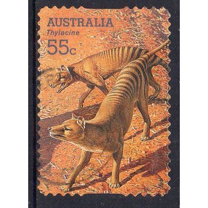 Australia 2008 Megafauna - Thylacine 55c s/a Used