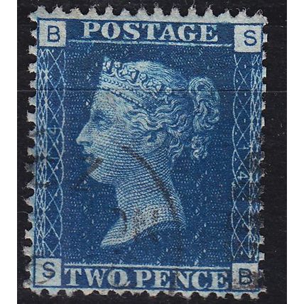 ENGLAND GREAT BRITAIN [1858] MiNr 0017 Pl 14 ( O/used ) [03]