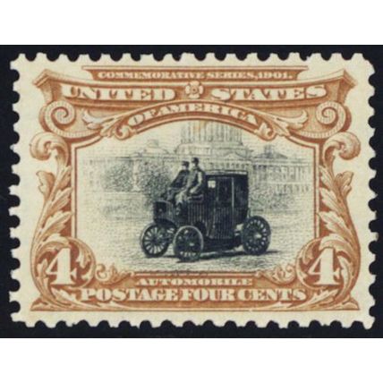 296, Mint NH 4¢ VF Centering - Very Fresh! * Stuart Katz