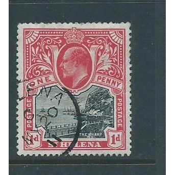 st.helena stamps sg56 used sg 56 edward 1903 vfu
