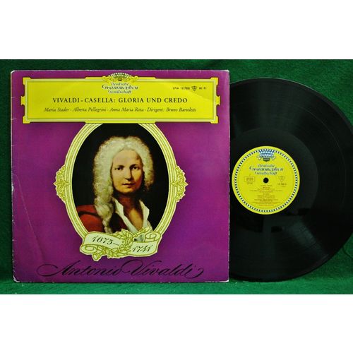 Bartoletti/Stader/Pellegrini - Vivaldi-Casella: Gloria & Credo - LPM 18 788 - NM