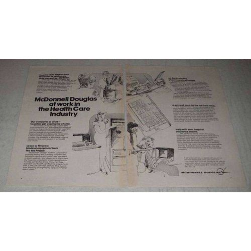 1981 McDonnell Douglas MCAUTO Ad - Health Care Industry