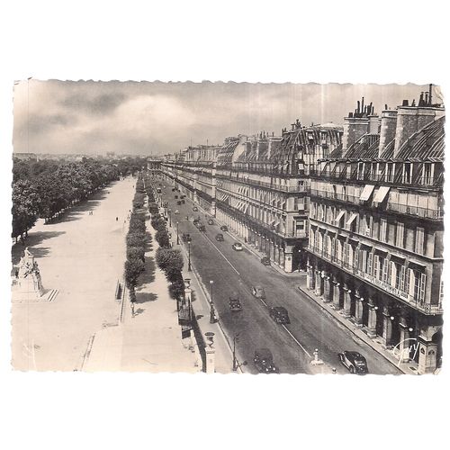 PARIS ET SES MERVEILLES, FRANCE used vintage postcard RP 1948 postmark =
