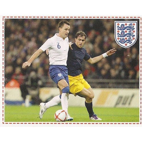 Topps ENGLAND 2012 Stickers: No.55 - England Defender: Terry