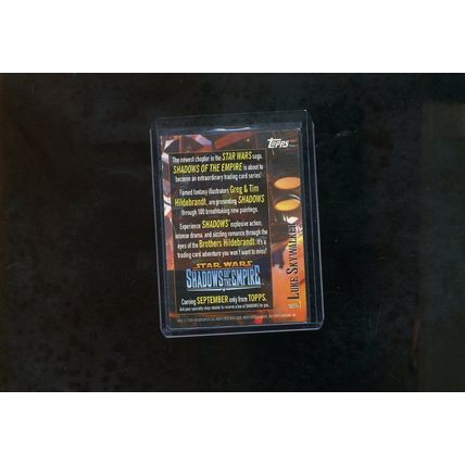 1996 Topps Star Wars: Shadows of the Empire Promos Luke Skywalker #SOTE3 NM