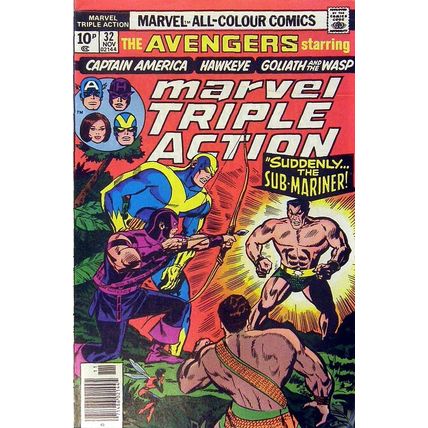 Marvel Triple Action (Vol 1) # 032 VFN- Price VARIANT AMERICAN COMICS