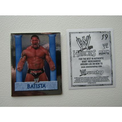 Topps - Merlin 2008 WWE Heroes Wresting Stickers 1-216 & P1-P15 Variants (EB2)