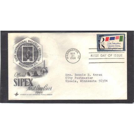 FDC Art Craft 1310 5c SIPEX (Cachet-Typed/A) CV39293