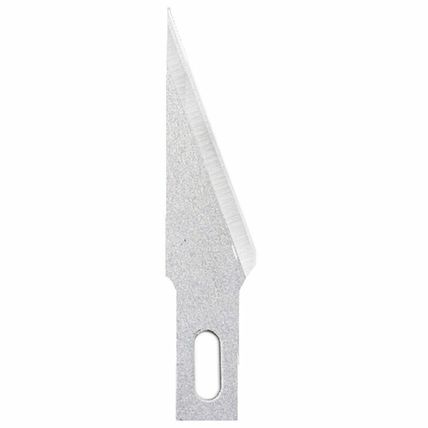 11 Hobby Knife Blades, Carbon Steel (5pc)