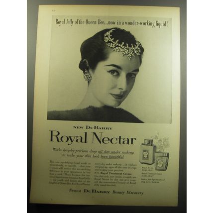 1957 Du Barry Royal Nectar Advertisement - Royal Jelly of the Queen Bee
