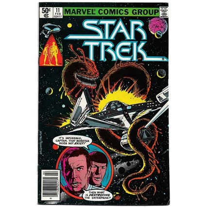 Star Trek #11 (1981) *Marvel Comics / Captain Kirk / Spock / Andrea Manning*