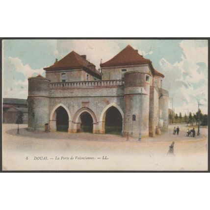 La Porte de Valenciennes, Douai, c.1910s - Lévy CPA LL4