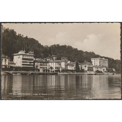 Lago di Como, Tremezzo, c.1930s - Brunner Foto Cartolina
