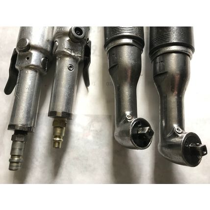 4 STANLEY CRN13FT-M977 PNEUMATIC RIGHT ANGLE NUTRUNNER 3/8",A-4031,A40LATAM-10F3