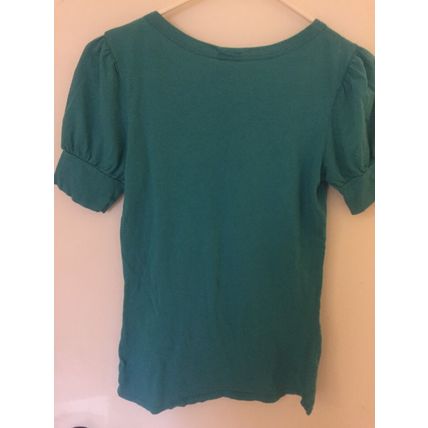 Preowned O'Neill Women's Medium Blue Short Sleeve Blouse
