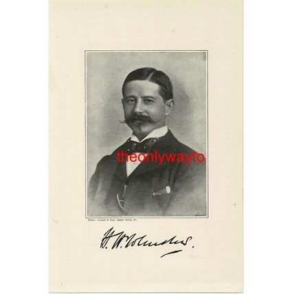 Henry Hamilton Johnston, Artist & Explorer, Book Illustration (Print), 1895