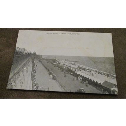 ETW Dennis Postcard - Madiera Drive looking East - Brighton, Sussex