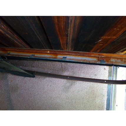 1937 Plymouth 2D Two Door RH Front Door Garnish Molding