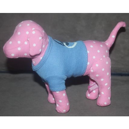 Victoria's Secret Pink Collection Peace & Love Dog Plush
