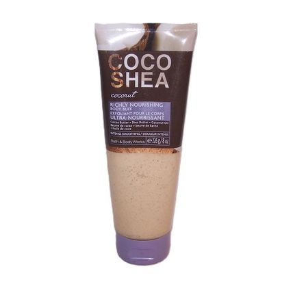 Coco Shea Coconut Richly Nourishing Body Buff Bath & Body Works 8 oz