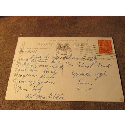 Valentines Postcard - North promenade Blackpool - Artist Edward Hailey A1353