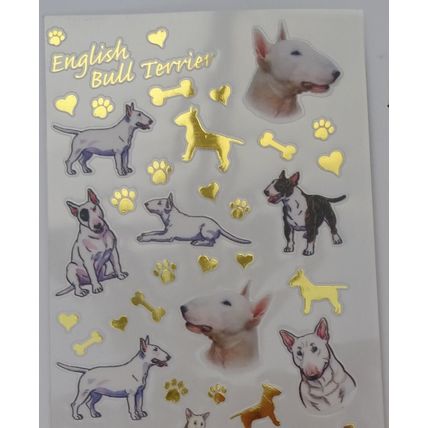 Dog breed craft stickers many breeds available 29 designs peel and stick
