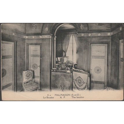 Le Boudoir, Malmaison, c.1910 - Papeghin CPA