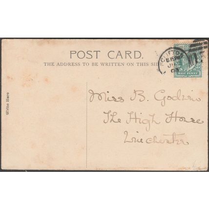 Cabot Monument, Bristol, 1903 - Valentine's Postcard